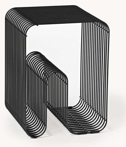 Sgabello in metallo Curva