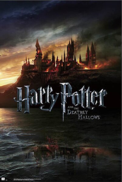 Posters, Stampe Harry Potter - Burning Hogwarts