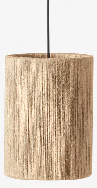 Lampada a sospensione piccola in juta RO Ø 23 cm