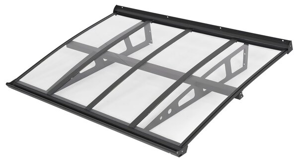 Tettoia per porta Kassel 100 x 150 cm CoverTech antracite