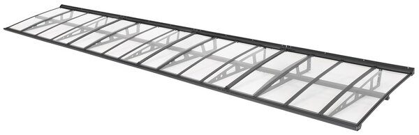 Tettoia per porta Kassel 100 x 600 cm CoverTech antracite