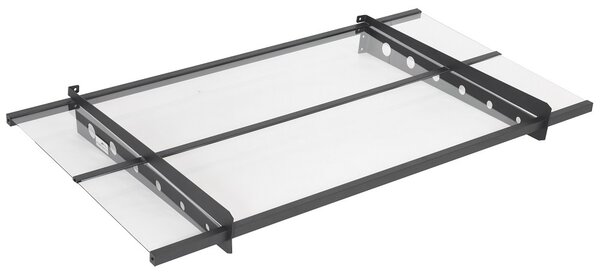 Tettoia per porta Dortmund 80 x 150 cm CoverTech antracite