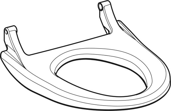 Geberit 242170111 Anello per sedile WC per Geberit AquaClean 4000