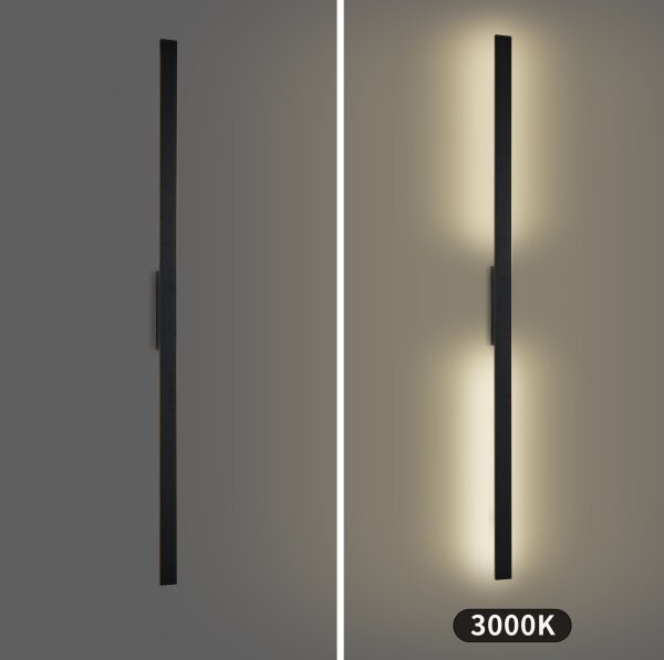Brilagi - applique LED da esterno LUNA LED/30W/230V 3000K IP65 150 cm nero CRI 90
