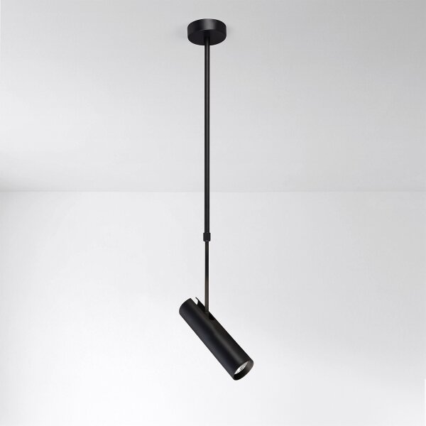 Brilagi - Lampadario su asta SELE 1xGU10/30W/230V nero