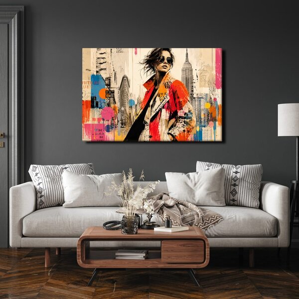 Quadro su tela – Moda urbana a New York
