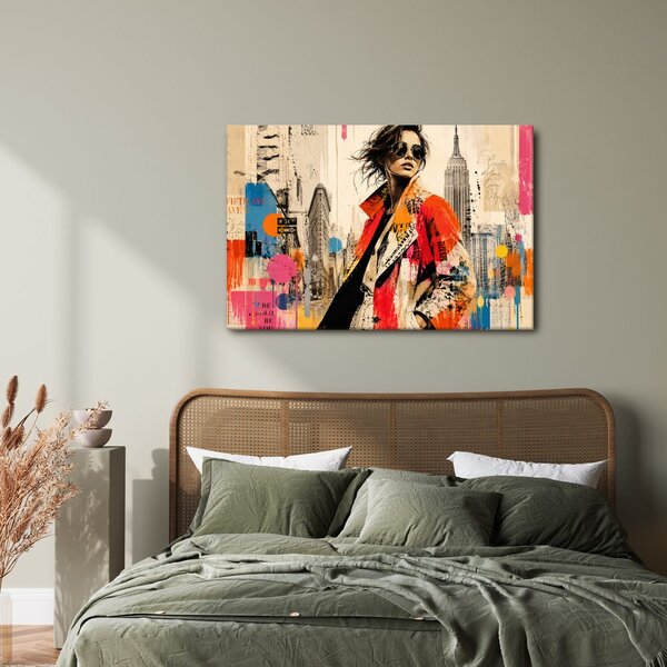 Quadro su tela – Moda urbana a New York