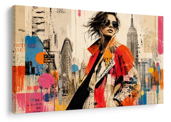 Quadro su tela – Moda urbana a New York