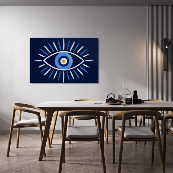 Quadro su tela – Occhio blu portafortuna