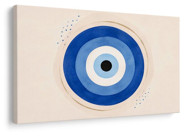 Quadro su tela – Occhio blu portafortuna
