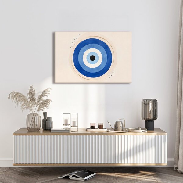 Quadro su tela – Occhio blu portafortuna
