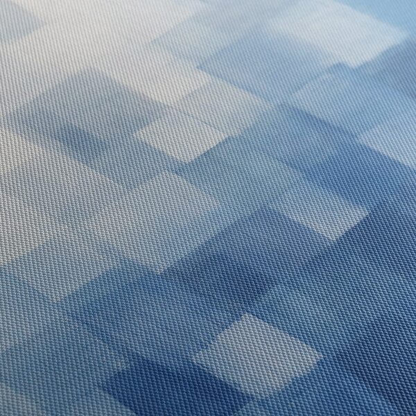 Quadro su tela – Delicata astrazione geometrica blu