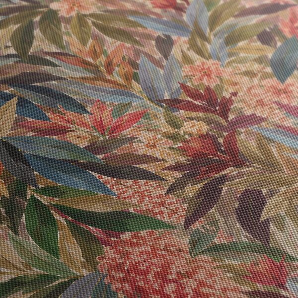 Quadro su tela – Fiori e foglie esotici