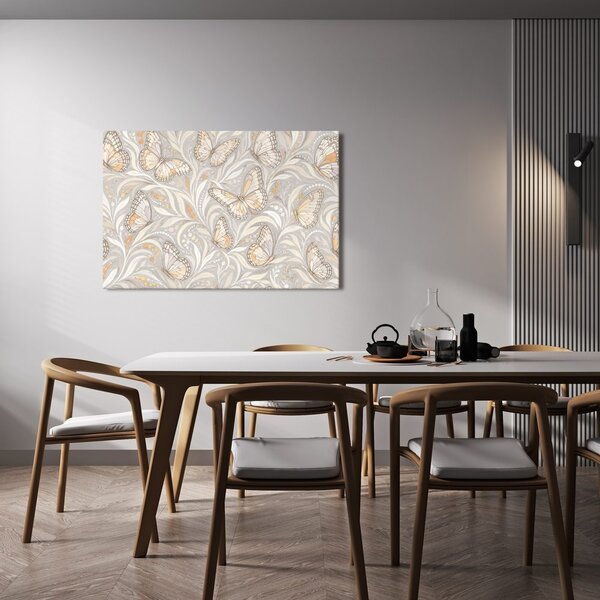 Quadro su tela – Delicate farfalle ornamentali