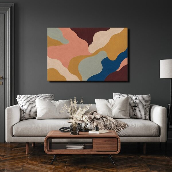 Quadro su tela – Astratto delicato nei toni pastello