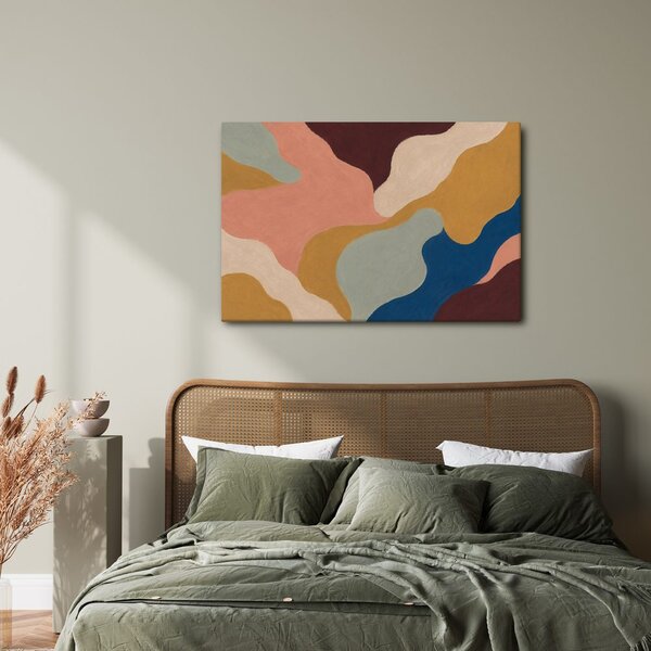 Quadro su tela – Astratto delicato nei toni pastello