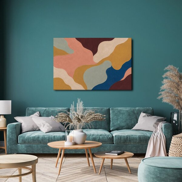 Quadro su tela – Astratto delicato nei toni pastello
