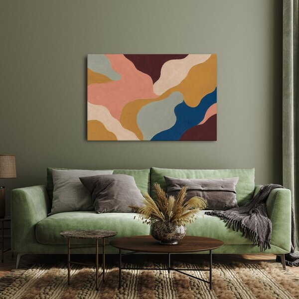 Quadro su tela – Astratto delicato nei toni pastello