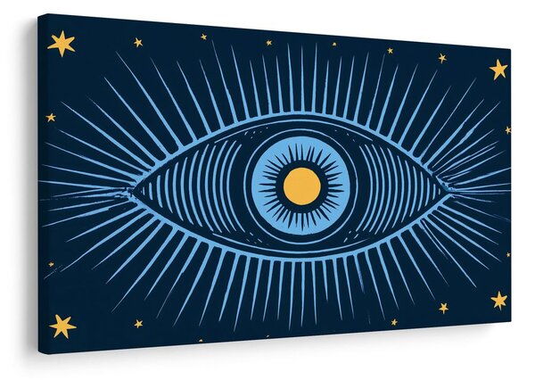 Quadro su tela – Occhio mistico della notte stellata