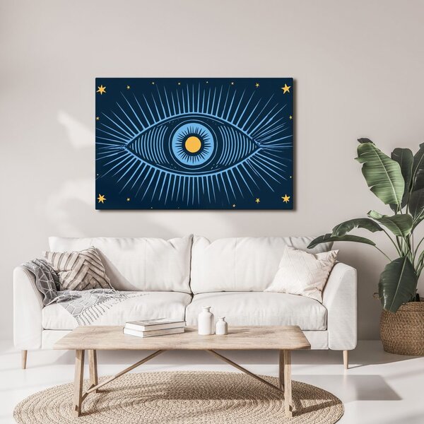 Quadro su tela – Occhio mistico della notte stellata