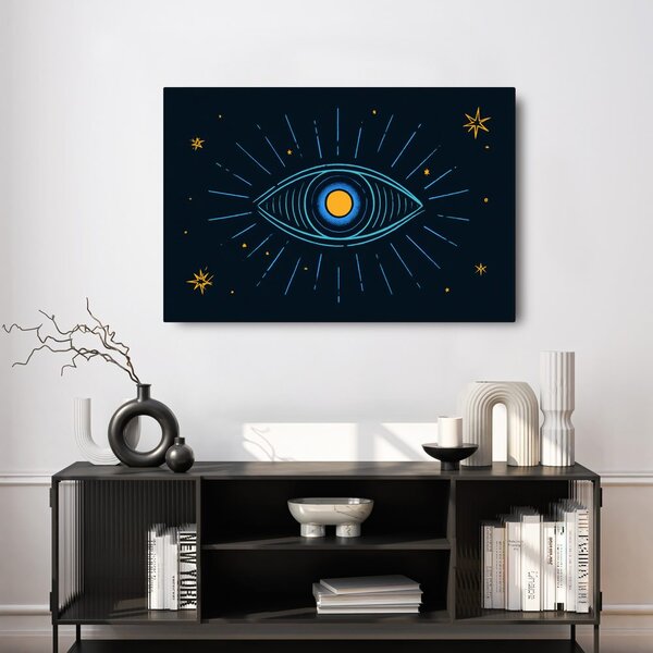 Quadro su tela – Occhio mistico tra le stelle