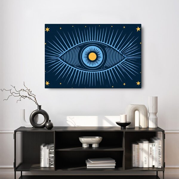 Quadro su tela – Occhio mistico della notte stellata