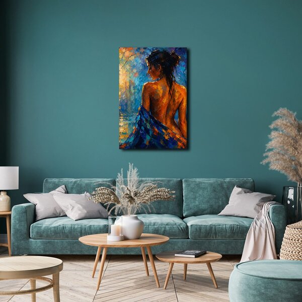 Quadro su tela – Sagoma misteriosa al crepuscolo