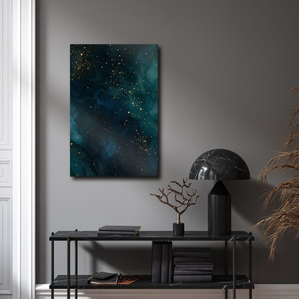 Quadro su tela – Polvere di stelle nell'oscurità