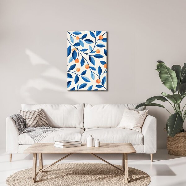 Quadro su tela – Ramoscelli decorativi con frutta
