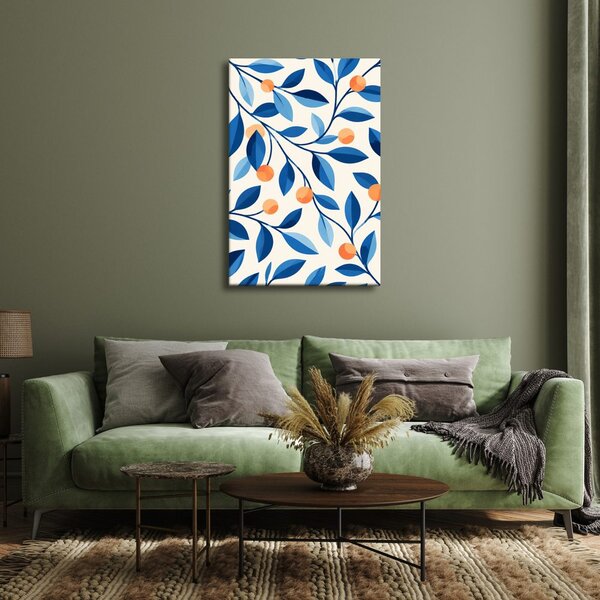 Quadro su tela – Ramoscelli decorativi con frutta