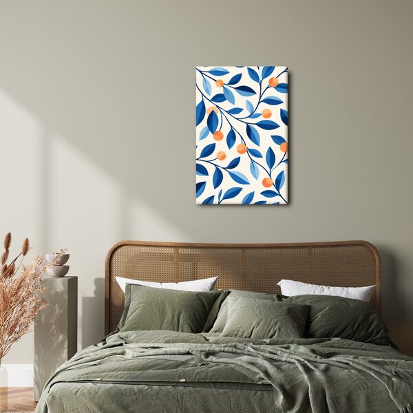 Quadro su tela – Ramoscelli decorativi con frutta
