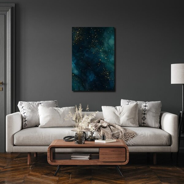 Quadro su tela – Polvere di stelle nell'oscurità