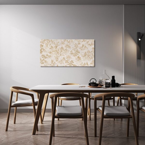 Quadro su tela – Paesaggio decorativo con pagode