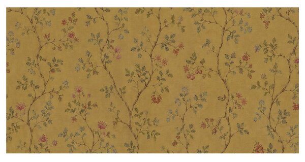 Quadro su tela – Motivo botanico decorativo su oro