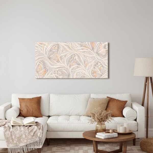 Quadro su tela – Ali di farfalla eteree in danza