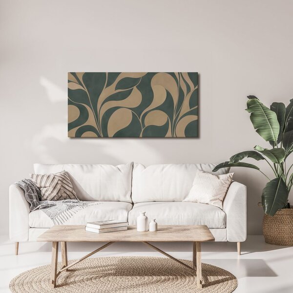 Quadro su tela – Forme organiche di foglie