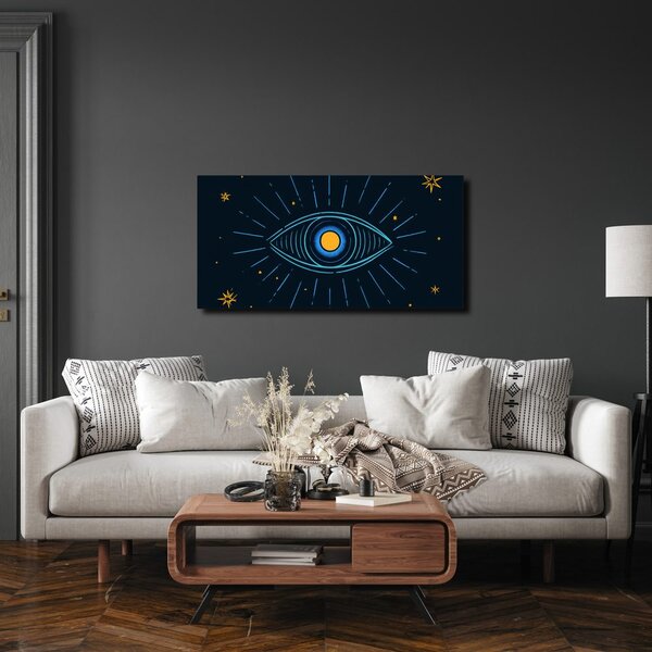Quadro su tela – Occhio cosmico luminoso