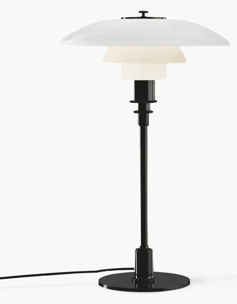 Lampada da tavolo grande in vetro soffiato PH 3/2