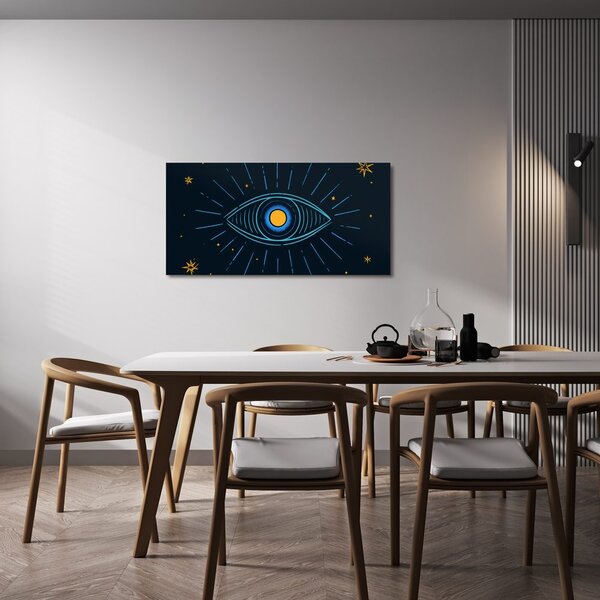 Quadro su tela – Occhio cosmico luminoso