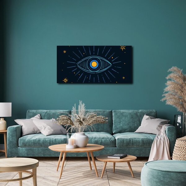 Quadro su tela – Occhio cosmico luminoso