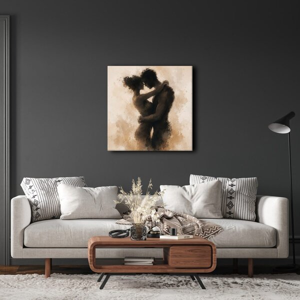 Quadro su tela – Romantica fusione di due anime