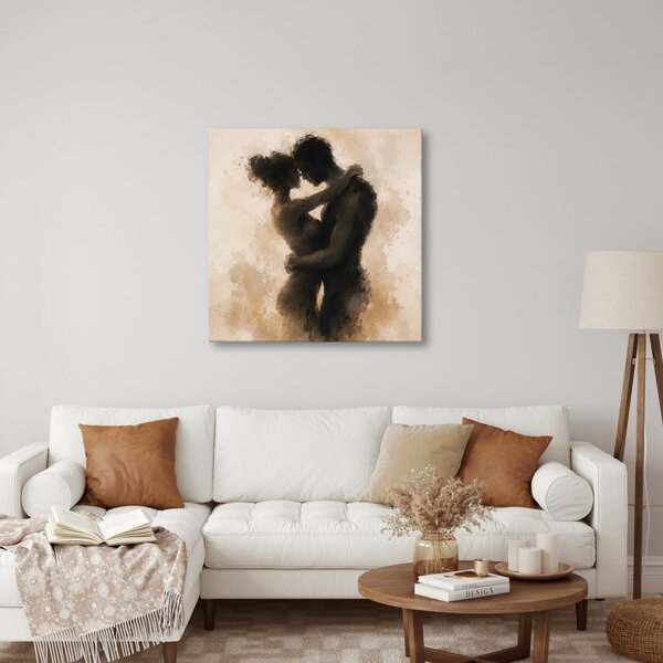 Quadro su tela – Romantica fusione di due anime