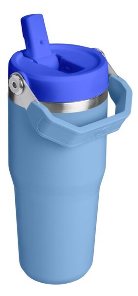 Borraccia termica blu in acciaio inox 410 ml IceFlow™ Flip Straw 2.0 Tumbler Blue Sky – Stanley