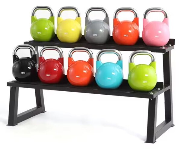 Kettlebell Rastrelliera 2 ripiani