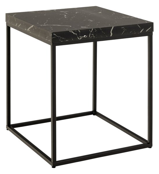 Tavolino con piano in marmo 40x40 cm Barossa - Actona