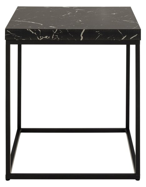 Tavolino con piano in marmo 40x40 cm Barossa - Actona