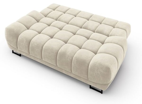 Divano letto a tre posti beige con rivestimento in velluto Cirrus - Windsor & Co Sofas