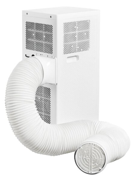 Toyotomi Condizionatore Portatile 9000 Btu/h Climatizzatore con Pompa di Calore Classe A Funzione Deumidificatore con Wi-Fi e Telecomando colore Bi