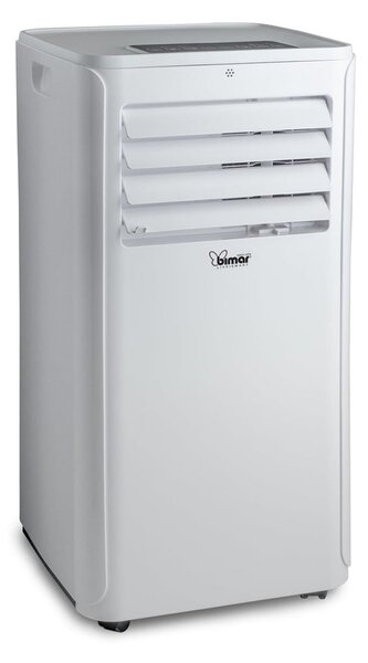 Bimar Condizionatore Portatile 9000 Btu/h Climatizzatore solo Freddo Classe A Funzione Deumidificatore con Telecomando e Timer colore Bianco - INB-