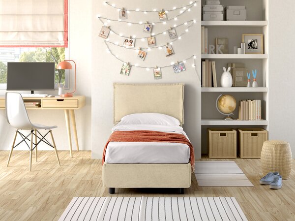 Letto Singolo Contenitore ARLES Beige